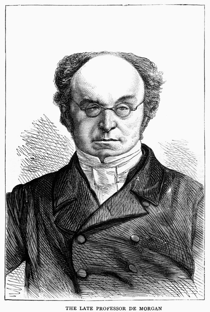 Augustus De Morgan Engraving Fine Art Print by Granger Collection