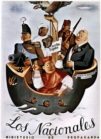 Spanish Civil War Republican Propaganda Poster Print (C1938)