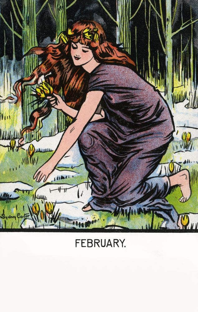 February Goddess Juno Fine Art Print by Mary Evans Picture Library