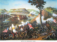 Battle of Missionary Ridge Fine Art Print by Kurz & Allison