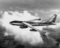 B-47 Stratojet Fighter Plane Fine Art Print - High Angle View