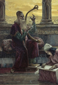 David Singing Fine Art Print by James Tissot | Jewish Museum NYC