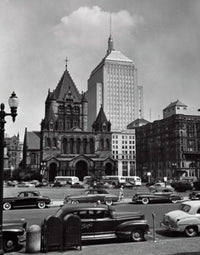 Facade of Trinity Church in Copley Square Fine Art Print