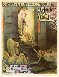 Massenet: Jongleur 1904 French Opera Poster Print | Posterazzi