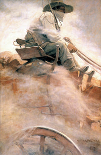 N.C. Wyeth Ore Wagon Fine Art Print - 1907 | Posterazzi