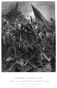 Battle of Stony Point 1779 Fine Art Print - Capturing the British Garrison