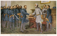 Lee's Surrender 1865 Fine Art Print by Thomas Nast