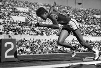 Wilma Rudolph Olympic Track & Field Fine Art Print