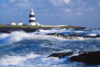 Hook Head Lighthouse on a Stormy Coast Fine Art Print - Wexford, Ireland