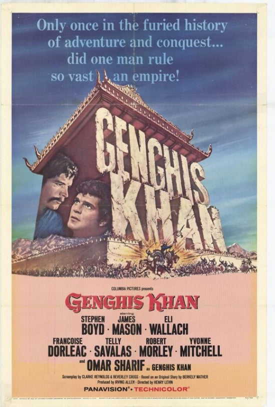 Genghis Khan Movie Poster 11x17 | Pop Culture Graphics