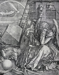 Melancholy Fine Art Print by Albrecht Durer - 1932 Edition