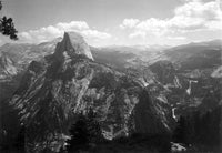 Yosemite National Park Photograph - Glacier Point & Half-Dome by Granger Collection
