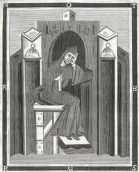 Notker The Stammerer Fine Art Print - Classic Historical Artwork