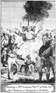The Burning of William Seaman, Thomas Carman, and Thomas Hudson Fine Art Print