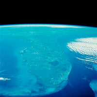 Florida from Space Fine Art Print by Stocktrek Images