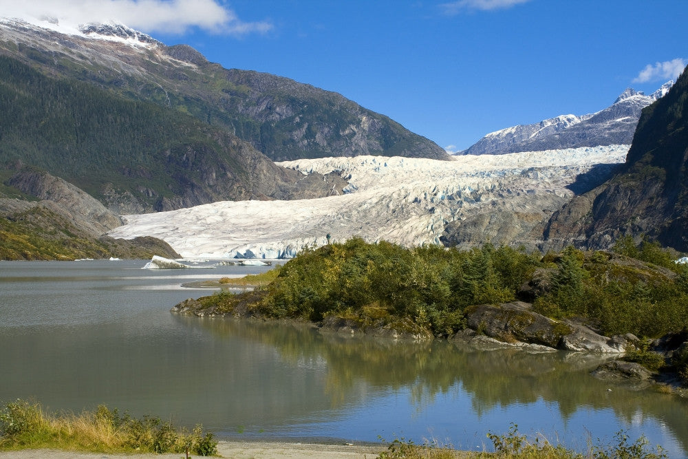 Mendenhall Glacier Summer Fine Art Print - 34x22, 17x11