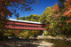 Saco River Autumn Scene Fine Art Print by Jenna Szerlag