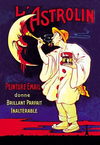 Vintage French Advertising Poster for Paint by Eugene Oge
