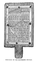 18th Century American Colonial Hornbook Fine Art Print