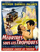 Second Chance Movie Poster Art Print featuring Linda Darnell and Robert Mitchum - 1953 Belgian Film