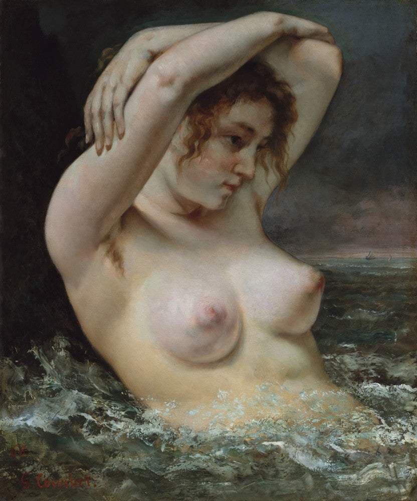 The Woman In The Waves Fine Art Print | Poster by Everett Collection