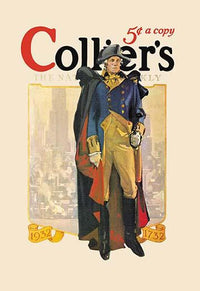 George Washington Magazine Cover Art Print by E.M. Jackson