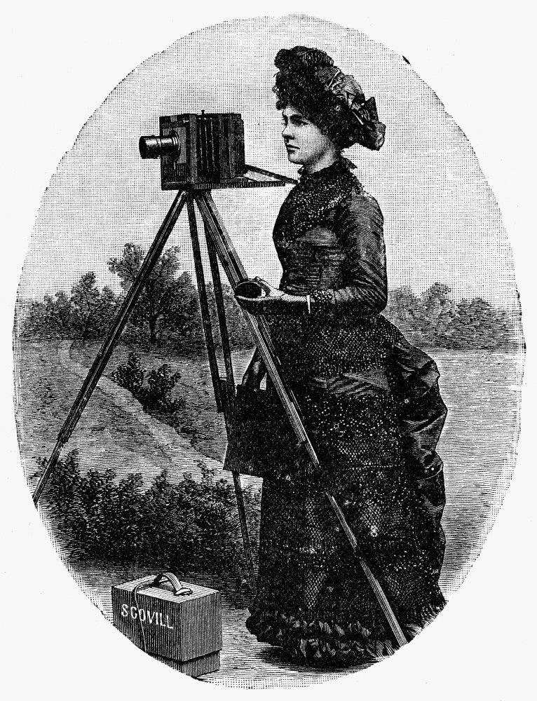1882 Recreational Camera Kit Advertisement Fine Art Print
