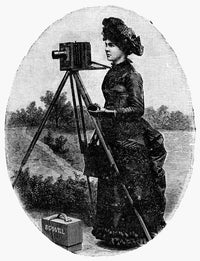 1882 Recreational Camera Kit Advertisement Fine Art Print