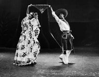Mexican Folk Dancers Handkerchief Dance Print - Ballet Folklorico de Mexico
