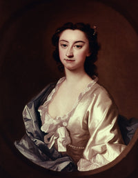 Susannah Maria Cibber Canvas Print by Thomas Hudson - 18x24, 24x36, 11x14