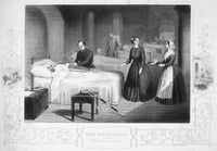 Florence Nightingale 19th Century Steel Engraving Print by Granger Collection