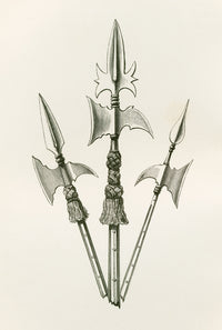 Spontoons: The British Army's Historical Equipment Print (1868)