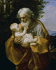 St. Joseph with the Jesus Child Fine Art Print by Guido Reni