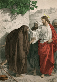 Jesus Christ Healing the Sick Fine Art Print by Science Source
