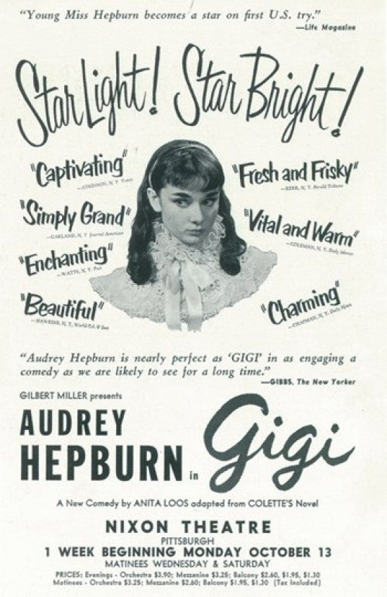 Gigi Broadway Movie Poster - 11x17 Print
