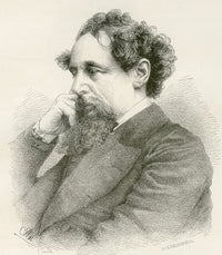 Charles John Huffam Dickens Fine Art Print - 26x30 & 13x15