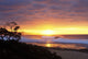 Hawaii Sunset Waves Fine Art Print - Oahu North Shore