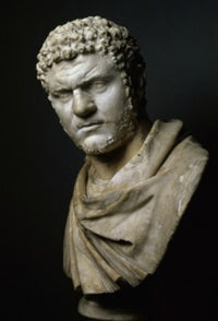 Bust of Caracalla Fine Art Print - Roman Sculpture from the Louvre