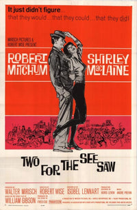 Two for the Seesaw Movie Poster (11x17) - Perfect for Home or Office