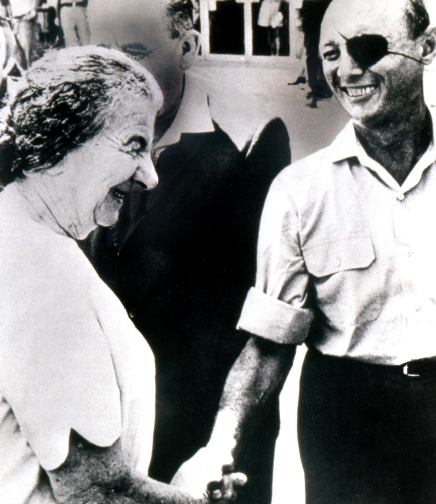 Moshe Dayan Historical Poster Print - Various Sizes