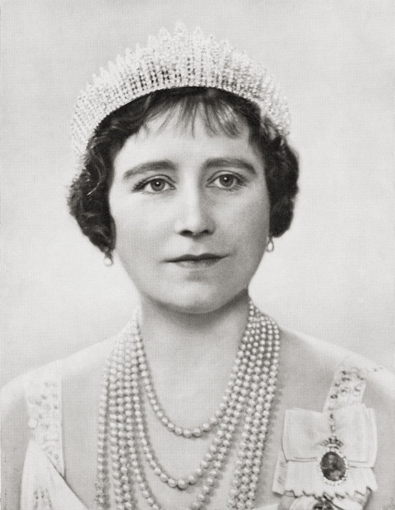 Queen Elizabeth, The Queen Mother Fine Art Print - 1900