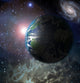 Sunrise Over Planet Earth Fine Art Print by Bruce Rolff