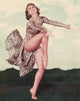 Cyd Charisse Dancing in Animal Print Photo Print