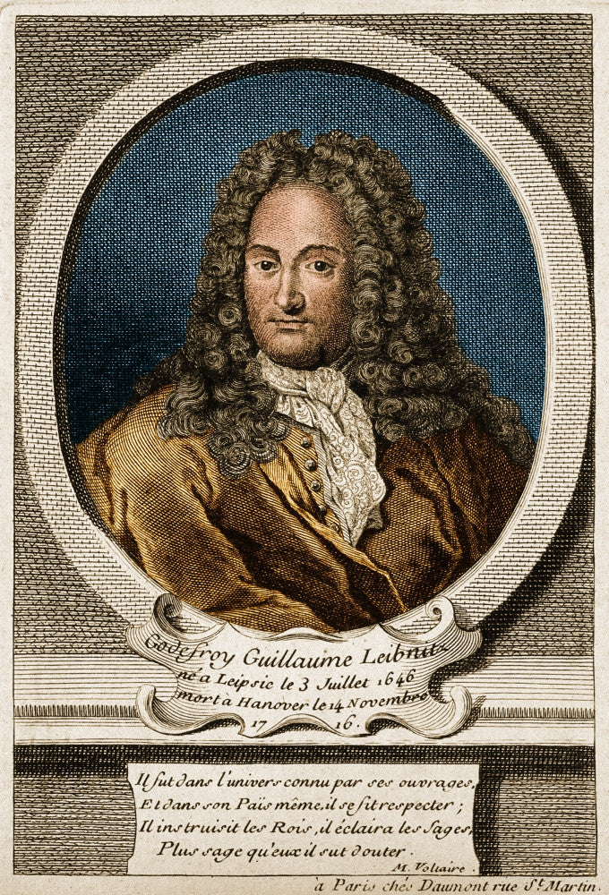Gottfried Leibniz Poster Print - Mathematician and Philosopher