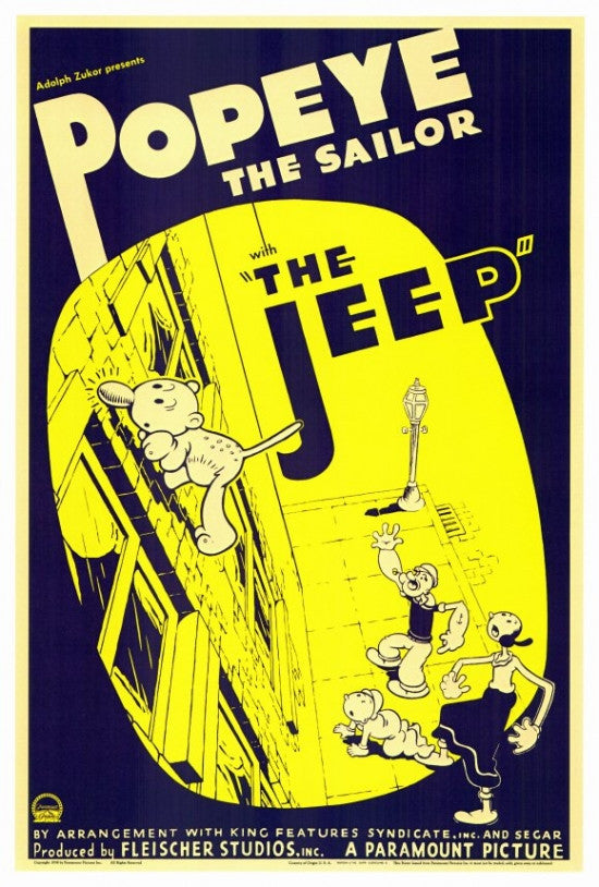 The Jeep Movie Poster Print - 27x40 | Posterazzi