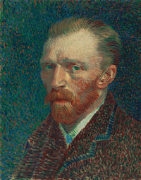 Van Gogh Self Portrait Fine Art Print by Vincent Van Gogh | Posterazzi