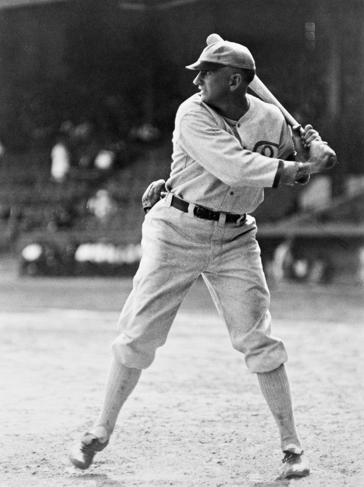 Shoeless Joe Jackson Vintage Baseball Poster Print - C1920