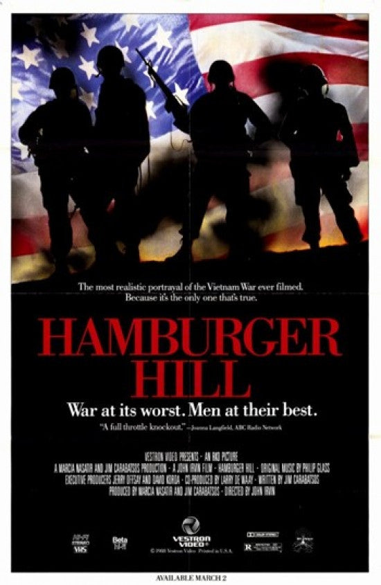 Hamburger Hill Movie Poster - 11x17 Print