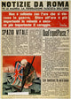 WWII Italian Newspaper Front Page Fine Art Print - 1942