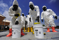 U.S. Soldiers of the 457th Chemical Battalion Protective Suit Print